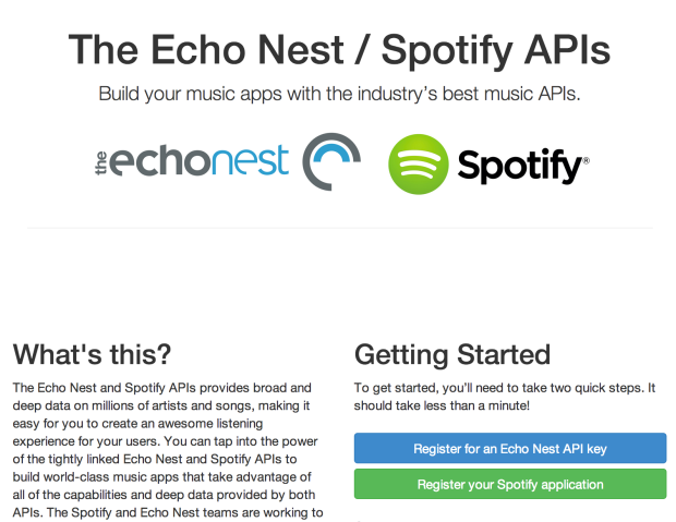 The_Echo_Nest___Spotify_Developer